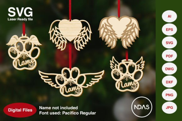 Angel Wings Christmas Tree Bundle Pack