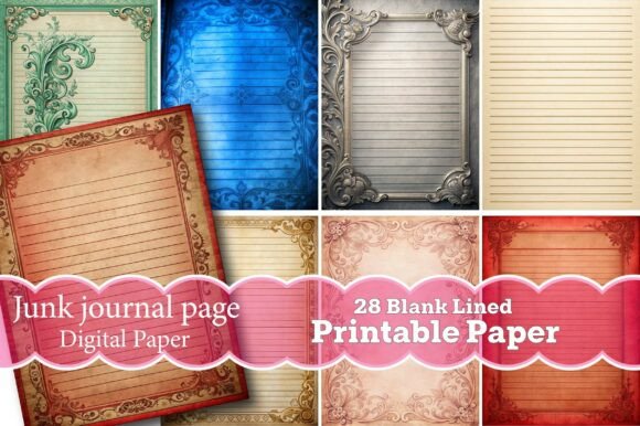 Blank Lined Printable Paper: Your Creative Canvas