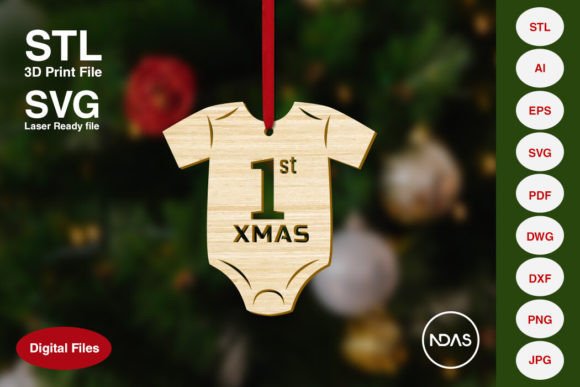 Celebrate Baby's First Christmas with a Personalized Ornament