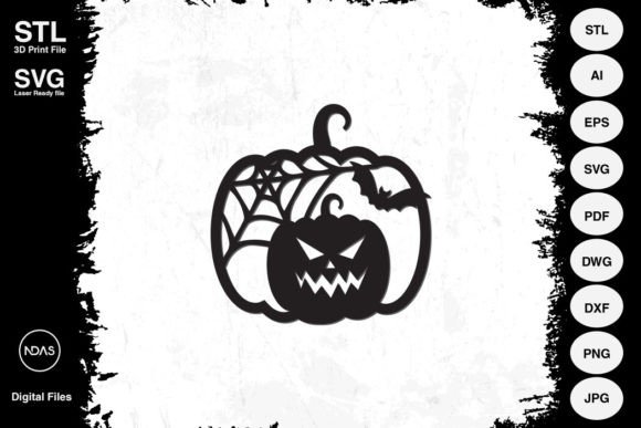 Create Spooky Halloween Pumpkin Decorations with Digital Files