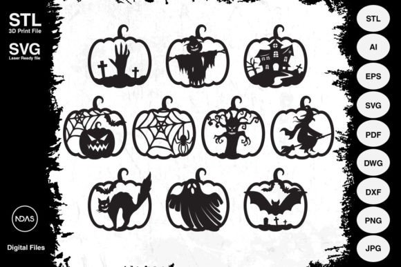 Halloween Pumpkin Decoration Bundle Pack